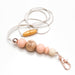 MONOGRAM Teacher Silicone Lanyard - Necklaces - ONE.CHEW.THREE Boutique teething, modern accessories