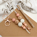 SPRING BLOOM Teacher Silicone Lanyard