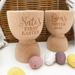 Personalised Beechwood Easter Egg Cup - Bunny