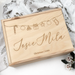 Personalised Timber Christmas Keepsake Box / Christmas Eve Box