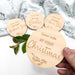 First Christmas Milestone disc - Engraved (various designs)