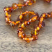 Children's Amber Necklace - COGNAC BAROQUE (Polished) -  - ONE.CHEW.THREE Boutique teething, modern accessories