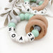 A Personalised Silicone NAME Teether