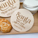 Personalised Santa 'Please Stop Here' Sign Set - A Christmas Story