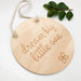 Hanging Nursery Quote Sign (various designs) -  - ONE.CHEW.THREE Boutique teething, modern accessories