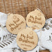Personalised Christmas bauble - My First Christmas (original design)