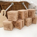Personalised Timber Keepsake Block - First Easter / Happy Easter