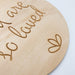 Hanging Nursery Quote Sign (various designs) -  - ONE.CHEW.THREE Boutique teething, modern accessories
