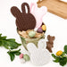 Easter Edition CHOCOLATE BUNNY Silicone Teething Disc - Teethers - ONE.CHEW.THREE Boutique teething, modern accessories