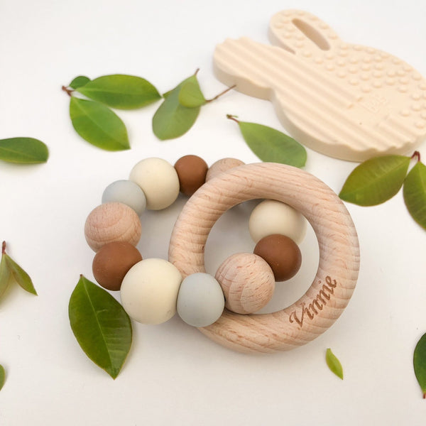 Organic wooden teethers online