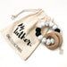 RATTLE Silicone and Wood Teether - Teethers - ONE.CHEW.THREE Boutique teething, modern accessories