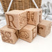 Personalised Wooden Baby Blocks - Original