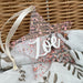 Personalised Christmas baubles - Glitter Stars