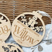 Personalised Christmas baubles - A Christmas Story