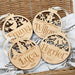 Personalised Christmas baubles - A Christmas Story