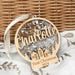 Personalised Christmas baubles - Glitter Snowglobe