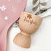 Personalised Beechwood Egg Cup - Elements