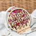 Personalised My First Christmas baubles - Glitter Snowglobe