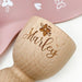 Personalised Beechwood Egg Cup - Elements