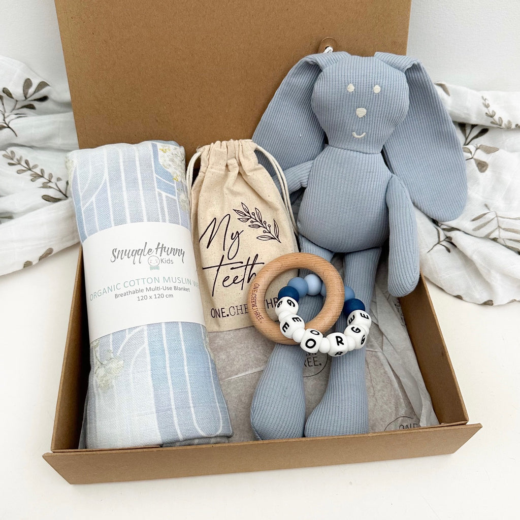 Personalised Baby Keepsake Gift Box