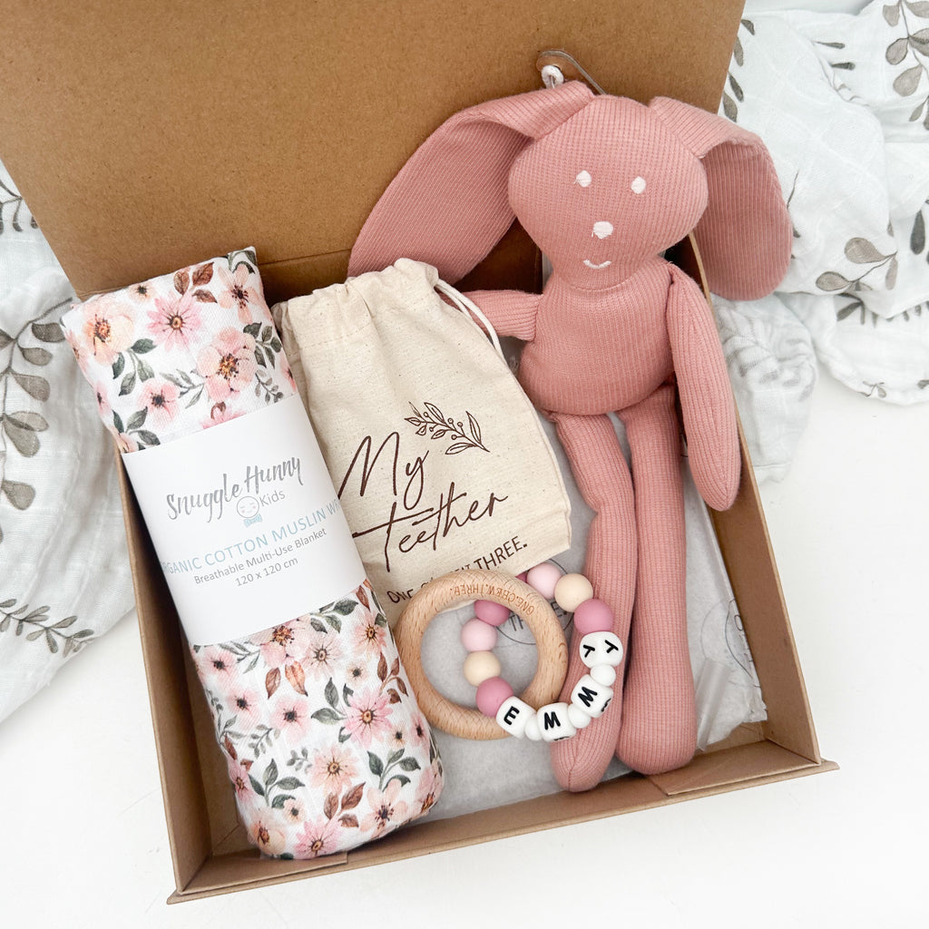 Personalised Baby Keepsake Gift Box