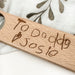 Personalised HANDWRITTEN ARTWORK Timber Bottle Opener