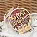 Personalised My First Christmas baubles - Glitter Snowglobe