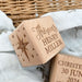 Personalised Timber Keepsake Block - Christening