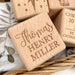 Personalised Timber Keepsake Block - Christening