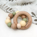 NATURALS Silicone and Beech Wood Teether