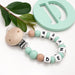 NAME Silicone Dummy Holder - Accessories - ONE.CHEW.THREE Boutique teething, modern accessories