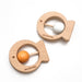 Premium Beech Wood Rattle Teether - FISH - Teethers - ONE.CHEW.THREE Boutique teething, modern accessories