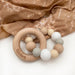 NATURALS Silicone and Beech Wood Teether