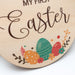 My First Easter Milestone disc - Timber Colour Print (various designs)