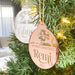 Personalised Christmas baubles - A Christmas Story Mirror