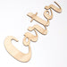 NAME Script Wall Plaque - Large -  - ONE.CHEW.THREE Boutique teething, modern accessories