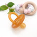 Natural Rubber Soother - Round Dummy Twin Pack -  - ONE.CHEW.THREE Boutique teething, modern accessories