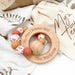 My First Christmas Silicone and Beech Wood Teether