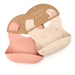 mushie Silicone Bib - Prints -  - ONE.CHEW.THREE Boutique teething, modern accessories