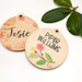 Personalised Bag Tags - Timber (colour designs)