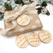 Personalised Simplicity Gift Tags - Christmas Script