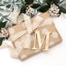 Personalised Christmas baubles / gift tags - Timber Initials