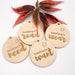 Simplicity Gift Tags - Timber -  - ONE.CHEW.THREE Boutique teething, modern accessories