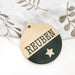Personalised Bag Tags - Dipped Timber