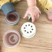 mushie Stacking Cups Tower -  - ONE.CHEW.THREE Boutique teething, modern accessories