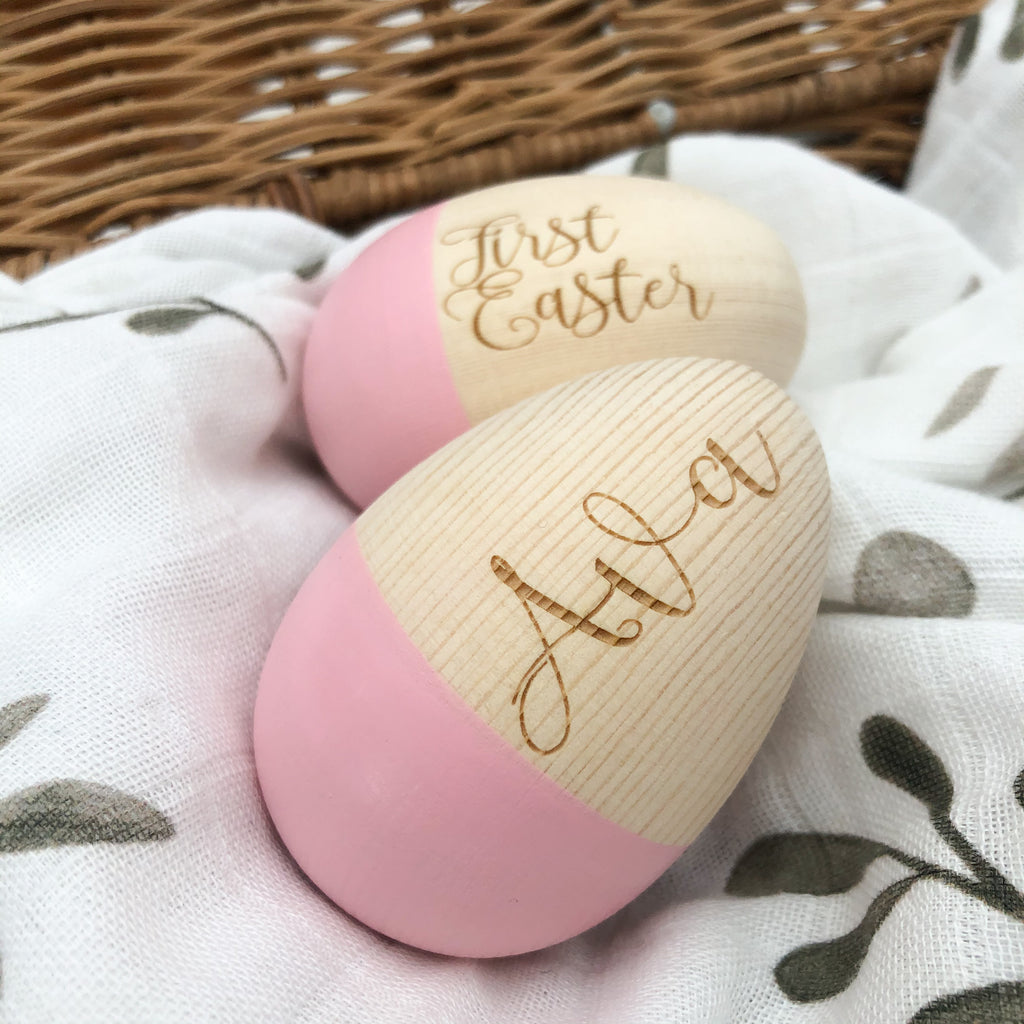 Personalised Babynoise Duo Egg Shakers