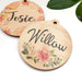 Personalised Bag Tags - Timber (colour designs)