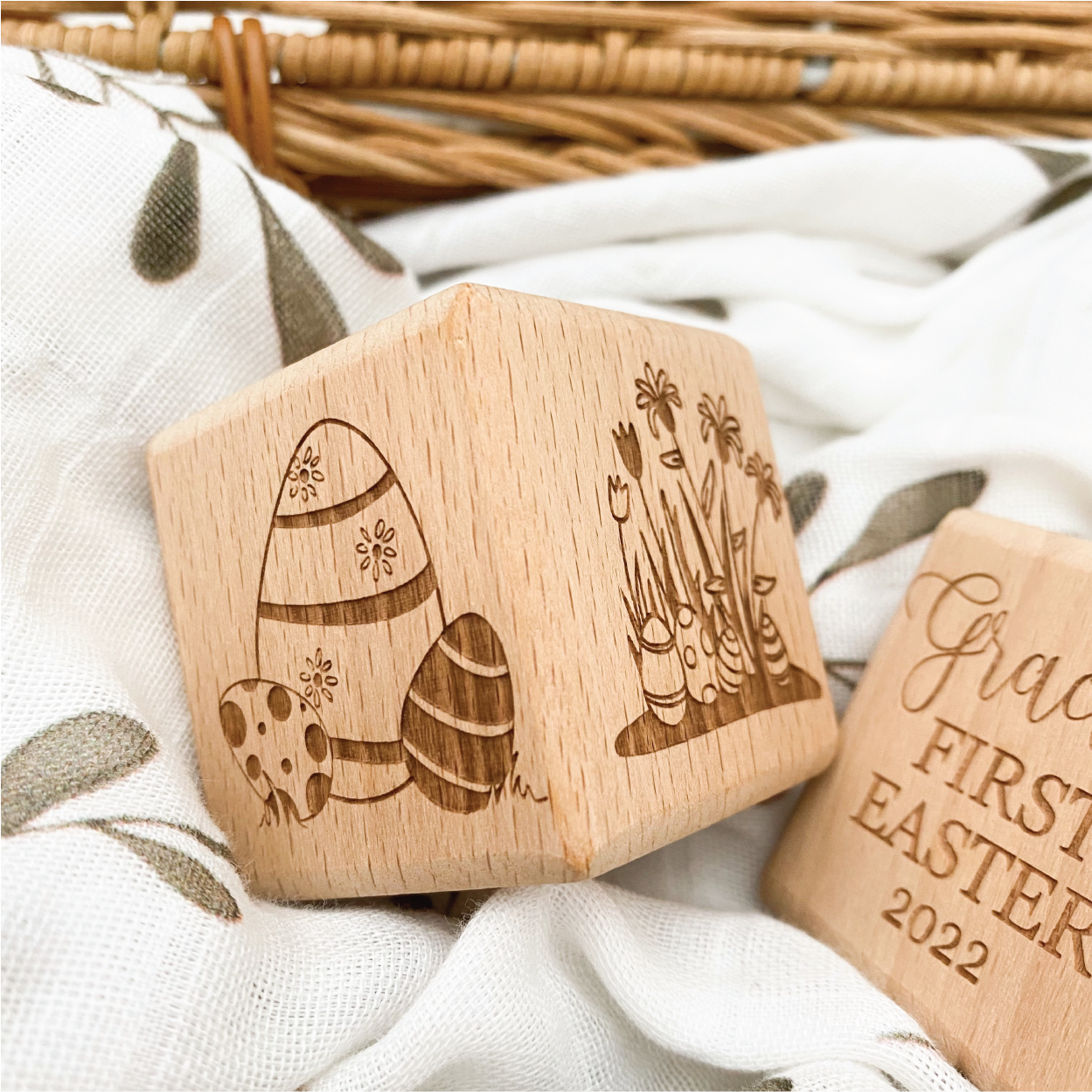 Personalised timber baby blocks - natural wooden baby blocks for play –  ONE.CHEW.THREE