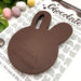 Personalised First Easter BUNNY Silicone Teething Disc - Teethers - ONE.CHEW.THREE Boutique teething, modern accessories