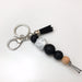 TASSEL Silicone Key Chain / Nappy Bag Charm - Accessories - ONE.CHEW.THREE Boutique teething, modern accessories